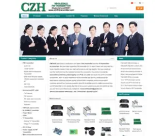 CZHFMtransmitter.com(CZH/ Fmuser Fm Transmitter) Screenshot