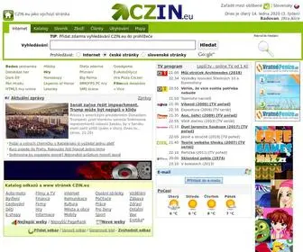Czin.eu(Portál nové generace) Screenshot