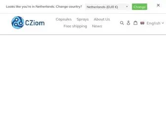 Cziom.com(Cziom high quality nootropics Free Shipping Worldwide) Screenshot