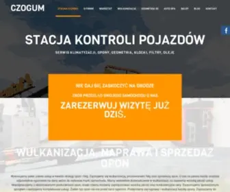 Czogum-Opony.pl(Pruszcz Gdański) Screenshot