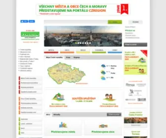 Czregion.cz(Celostátní informační portál) Screenshot