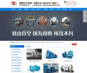 CZSSV.com(淄博真空设备厂有限公司) Screenshot