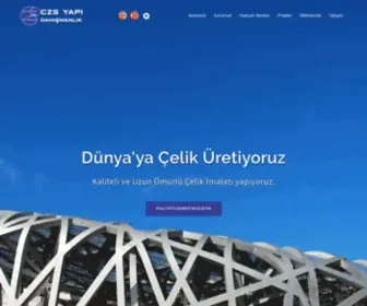 CZsyapi.com.tr(Çelik Yapı) Screenshot