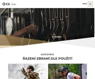 Czub.cz(Česká zbrojovka a.s) Screenshot