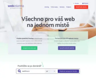 Czweb.org(Založte si prostor pro Vaše stránky zdarma) Screenshot
