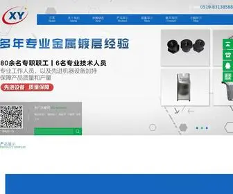 Czxinyidd.com(常州市新艺电镀有限公司) Screenshot