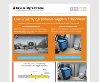 CZYsteogrzewanie.pl(Pomagamy wybrać i poprawnie używać źródeł ciepła w polskich domach) Screenshot