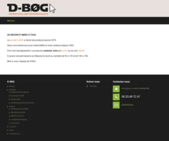 D-Bog.com(Services et assistance informatiques à Beaune) Screenshot