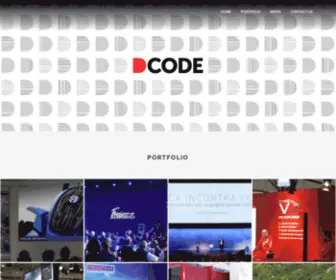 D-Code.it(Landing page) Screenshot