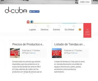 D-Cuba.com(Lugares de interés en Cuba) Screenshot