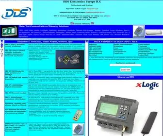 D-D-S.nl(Communicatie apparatuur Telemetrie schakelapparatuur en onderdelen zoals PLC UMTS en 3G hsdpa lte modems) Screenshot