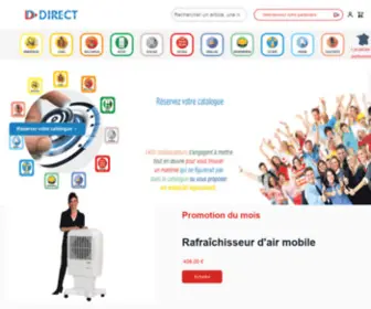 D-Direct.fr(Outillage professionnel et fournitures industrielles) Screenshot