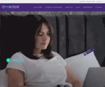 D-Edge.com(Technology and Marketing for hotels) Screenshot
