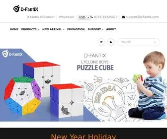 D-Fantix.com(D-FantiX is) Screenshot