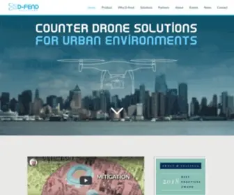 D-Fendsolutions.com(Counter Drone) Screenshot