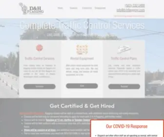 D-Hflagging.com(D&H Flagging) Screenshot