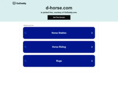 D-Horse.com(Test Page for the Apache Web Server on Red Hat Linux) Screenshot