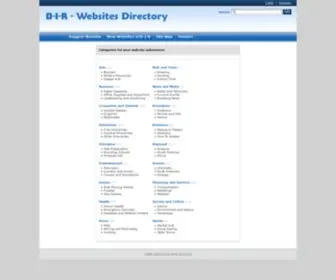D-I-R.com(R Web Directory) Screenshot