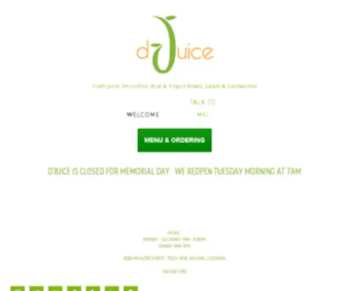 D-Juice.com(D Juice) Screenshot
