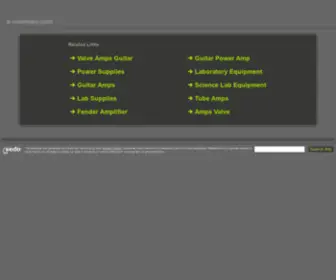 D-Labamps.com(Custom Designed Guitar Tube Amp) Screenshot