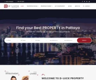 D-Luckproperty.com(D-LUCK PROPERTY) Screenshot