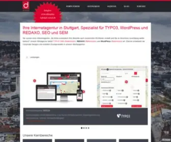 D-Mind.de(Internetagentur Stuttgart) Screenshot