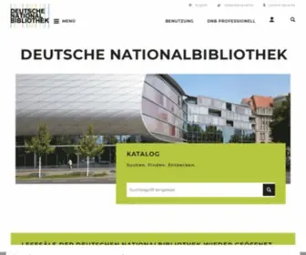 D-NB.de(DNB) Screenshot