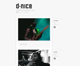 D-Nice.com(The photoblog) Screenshot