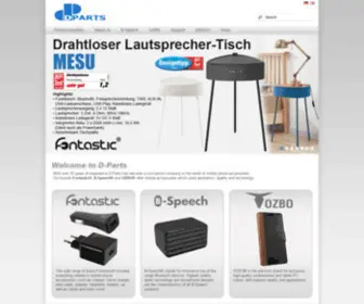 D-Parts.com(D-Parts GmbH) Screenshot