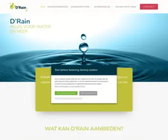 D-Rain.be(Alles voor water en meer) Screenshot