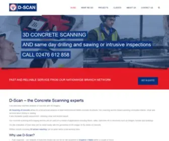 D-Scan.co.uk(Concrete Scanning) Screenshot