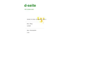 D-Seite.de(Deutsch als Fremdsprache) Screenshot