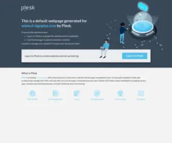 D-Signplus.com(Web Server's Default Page) Screenshot