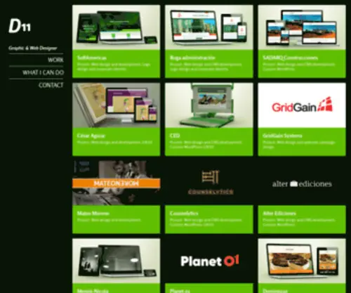 D11.com.uy(Graphic & Web Designer) Screenshot