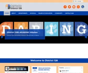 D128.org(School District) Screenshot
