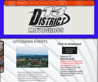 D13MX.com(Upcoming Events & D13 Application) Screenshot