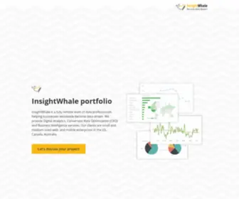 D2C.bi(InsightWhale portfolio) Screenshot