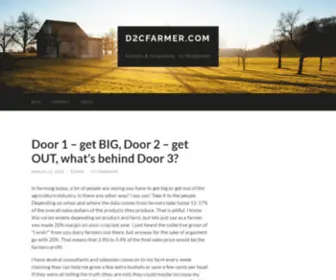 D2Cfarmer.com(Farmers & Consumers) Screenshot