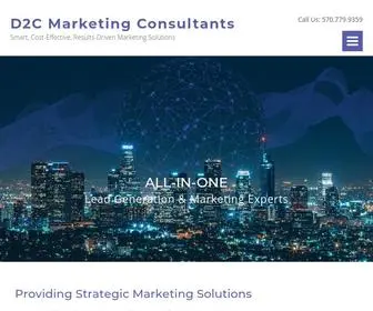D2Cleadsmarketing.com(Smart, Cost-Effective, Results-Driven Marketing Solutions) Screenshot