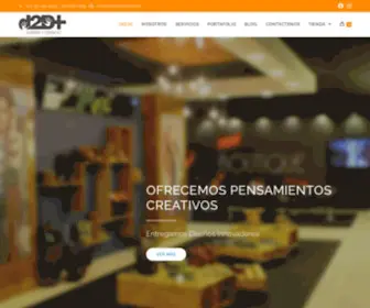 D2Dmas.com(Exhibición para su marca o producto) Screenshot