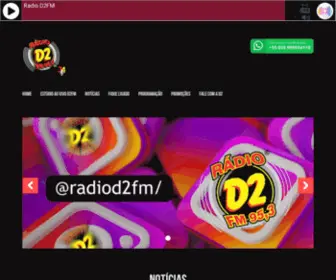 D2FM.com.br(95,3 DEMAIS) Screenshot