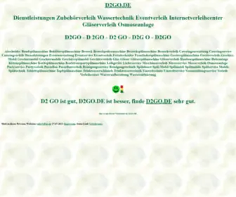 D2GO.de(Spülmobil) Screenshot