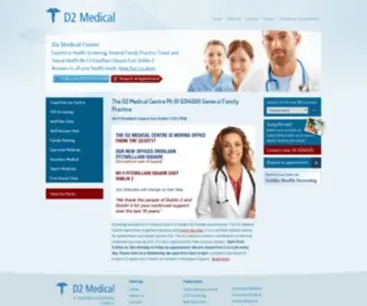 D2Medical.ie(D2 medical) Screenshot