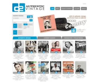 D2Music.com(Boutique music publishing company) Screenshot
