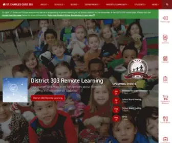 D303.org(Charles Community Unit School District 303) Screenshot