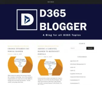 D365Blogger.com(D365 Blogger) Screenshot