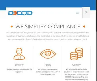 D3Cod.com(We manage information security risks) Screenshot