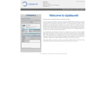 D3Data.net(D3data subscription fulfillment services) Screenshot