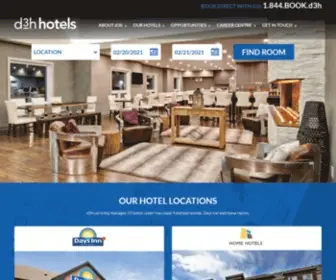 D3H.ca(Hotel Management Company) Screenshot