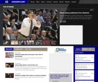 D3Hoops.com(The home for NCAA Division III men's and women's basketball) Screenshot